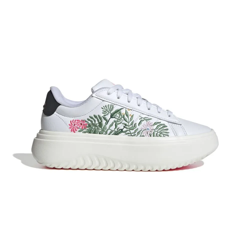 Zapatillas Urbanas Adidas Para Mujer Ie3601 Grand Court Platform
