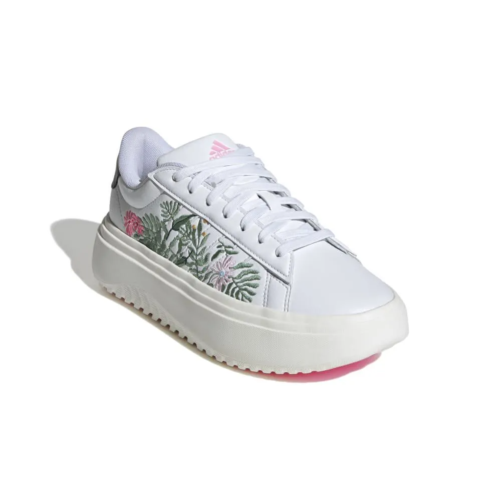 Zapatillas Urbanas Adidas Para Mujer Ie3601 Grand Court Platform