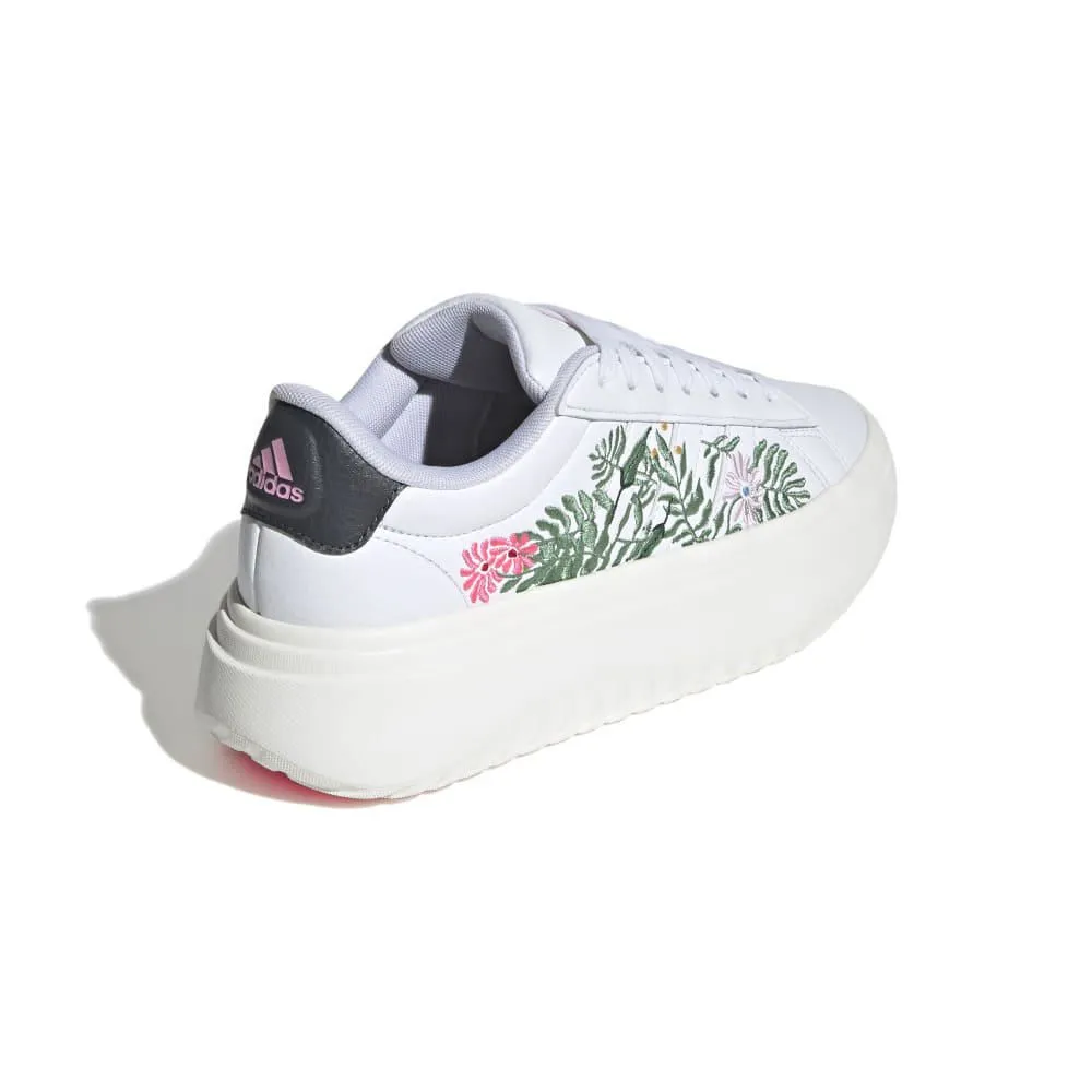 Zapatillas Urbanas Adidas Para Mujer Ie3601 Grand Court Platform