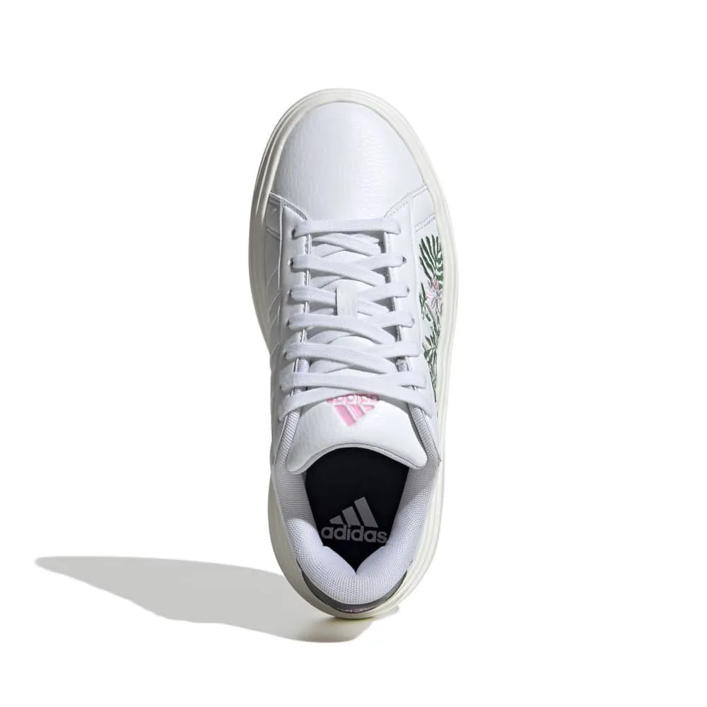 Zapatillas Urbanas Adidas Para Mujer Ie3601 Grand Court Platform