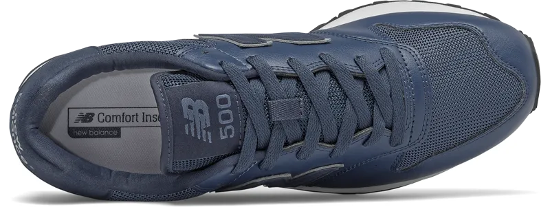 Zapatillas Urbanas Hombre New Balance 500 Azul Oscuro