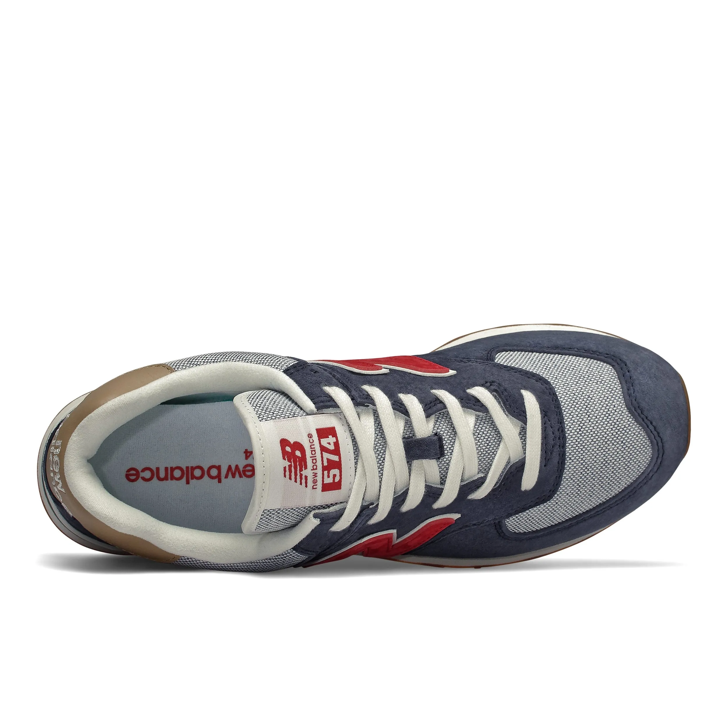 Zapatillas Urbanas Hombre New Balance 574 Azul/Roja
