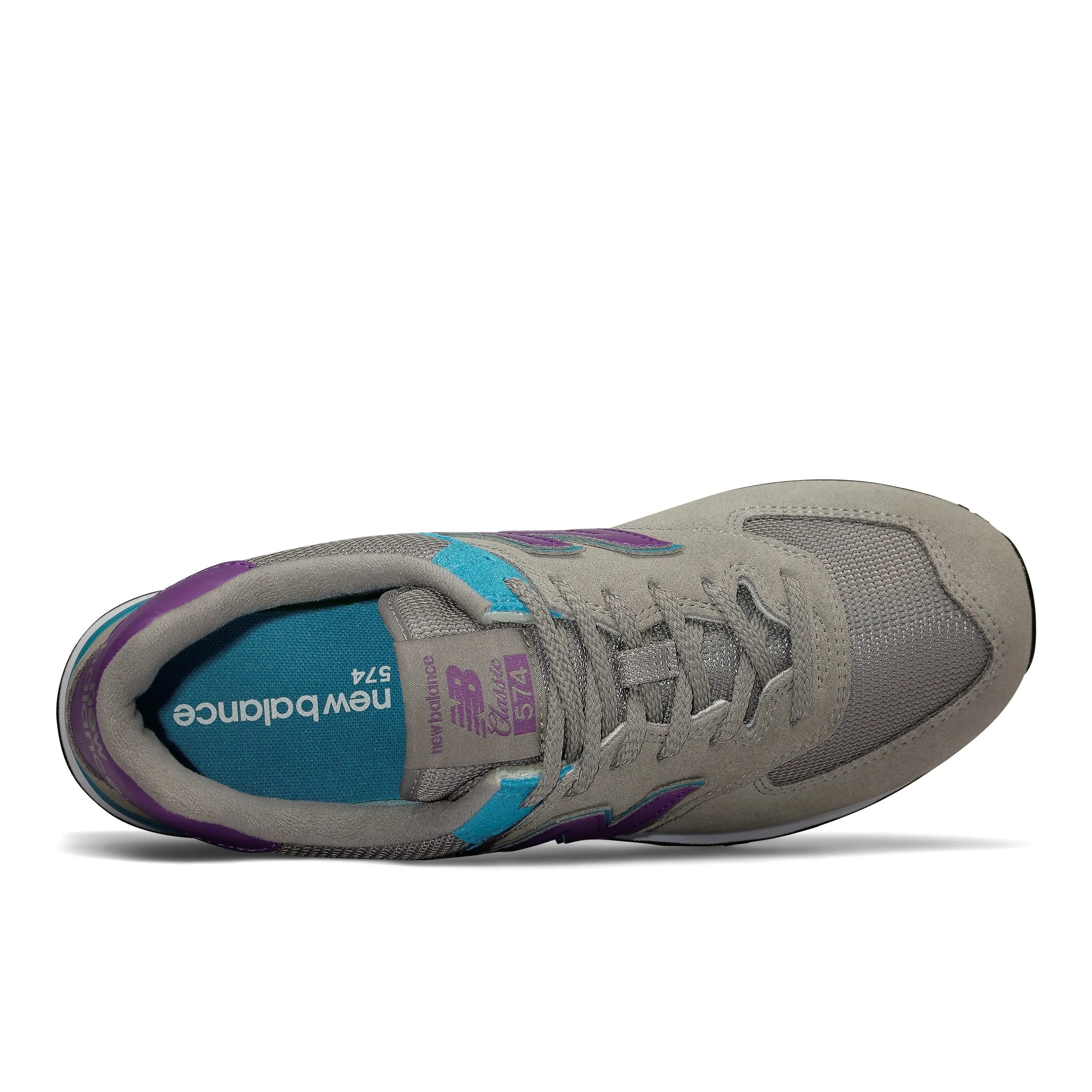 Zapatillas Urbanas Hombre New Balance 574 Gris/Morada