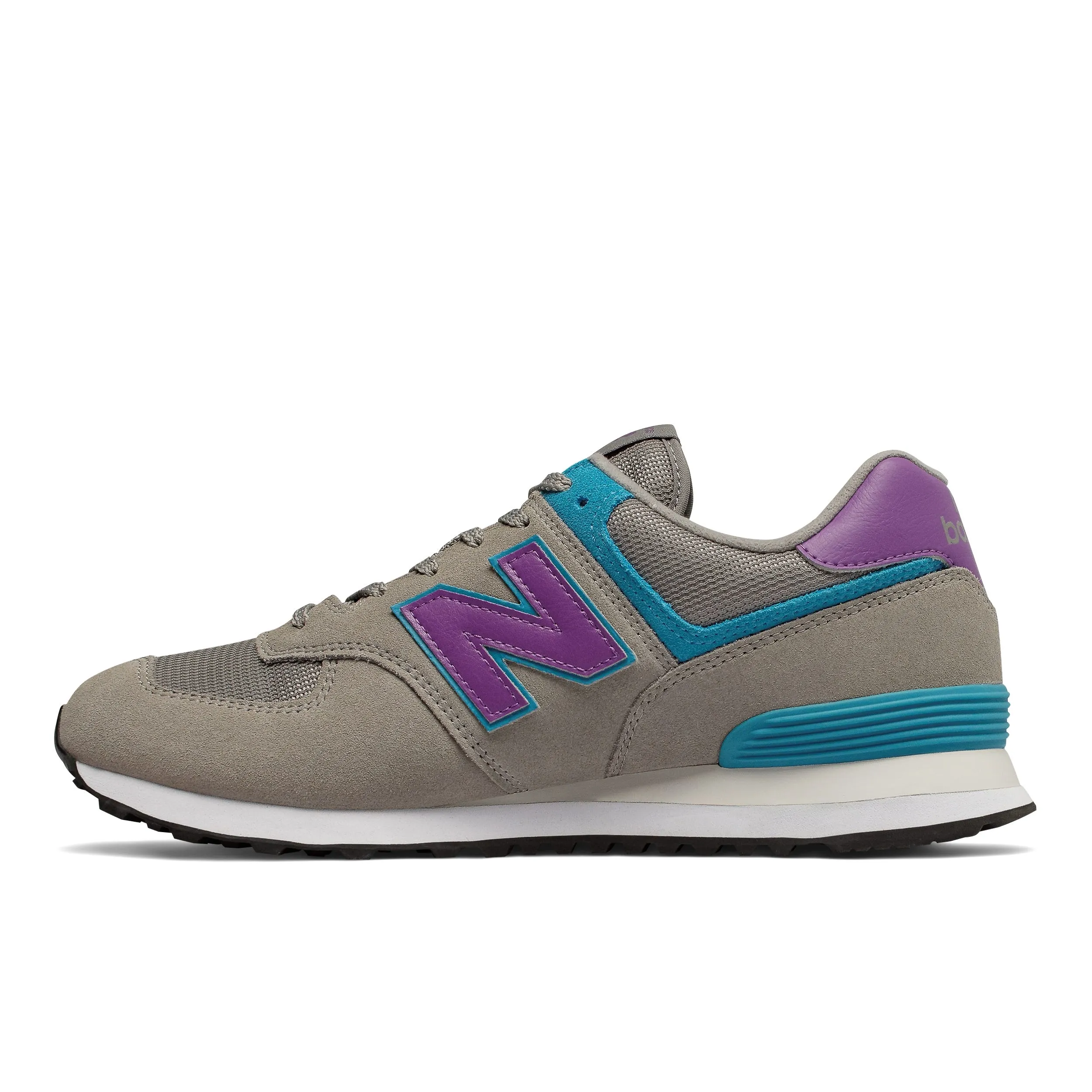 Zapatillas Urbanas Hombre New Balance 574 Gris/Morada