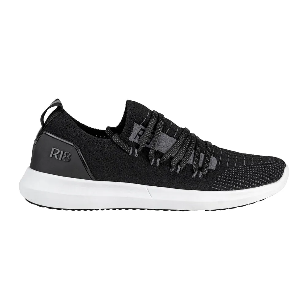ZAPATILLAS URBANAS HOMBRE R18 R18BT029 KNIT COLOR NEGRO