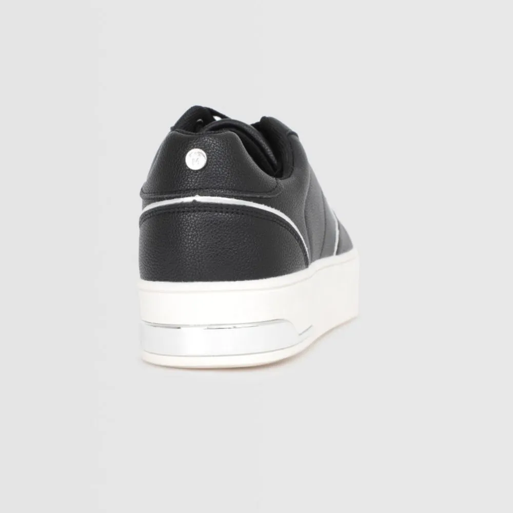 Zapatillas Urbanas Malabar Collection Para Mujer Trama Gold Negro