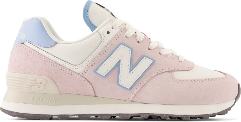 Zapatillas Urbanas Mujer New Balance 574 Rosada