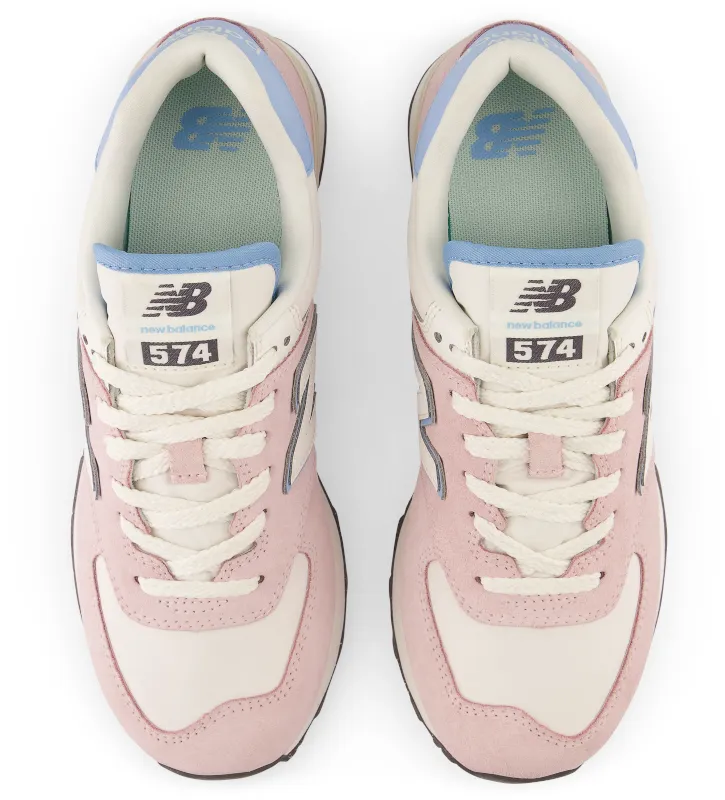 Zapatillas Urbanas Mujer New Balance 574 Rosada