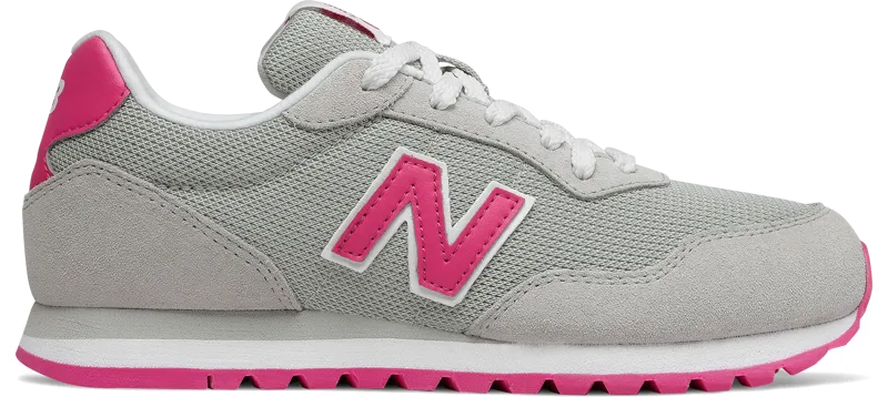 Zapatillas Urbanas Niña New Balance 527 Gris Claro