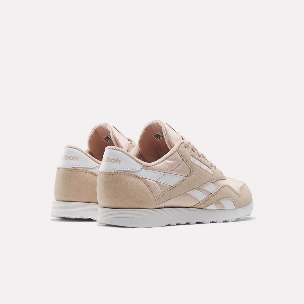 Zapatillas Urbanas Reebok Para Mujer 100074329 Classic Nylon Rosado