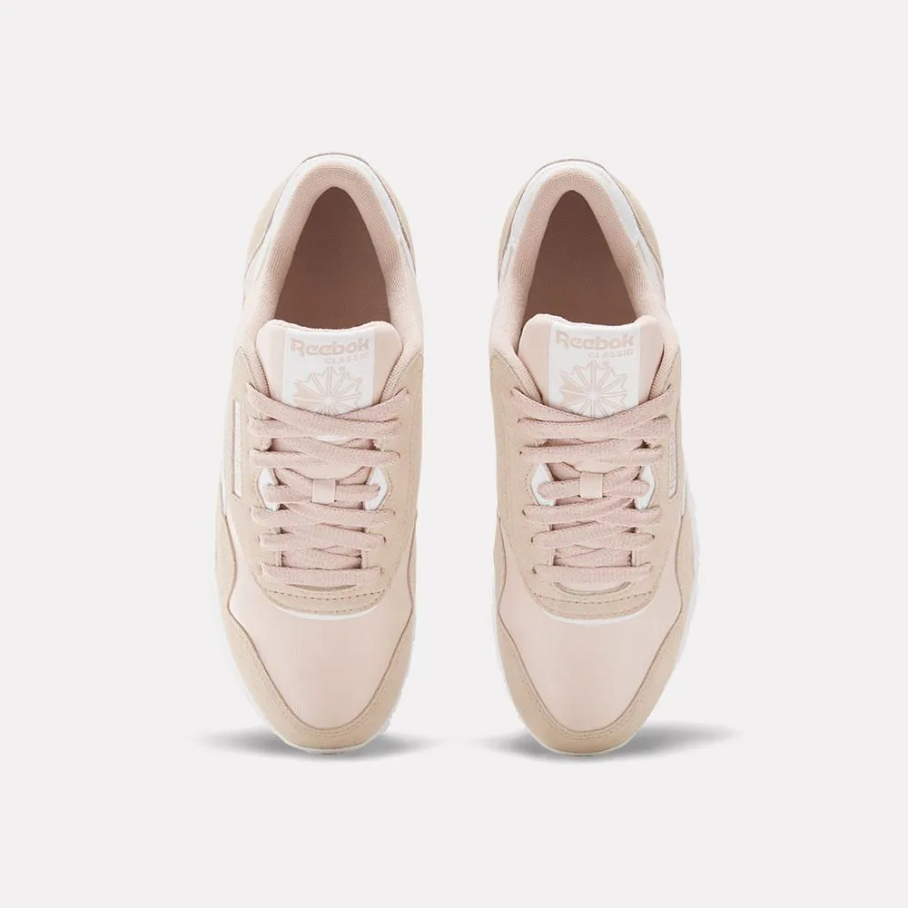 Zapatillas Urbanas Reebok Para Mujer 100074329 Classic Nylon Rosado
