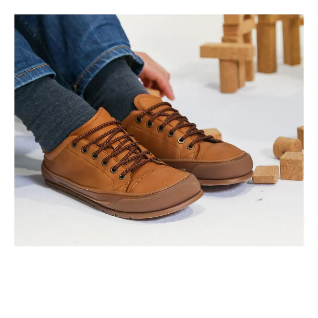 ZAPATO FEROZ PATERNA PIEL  NIñOS