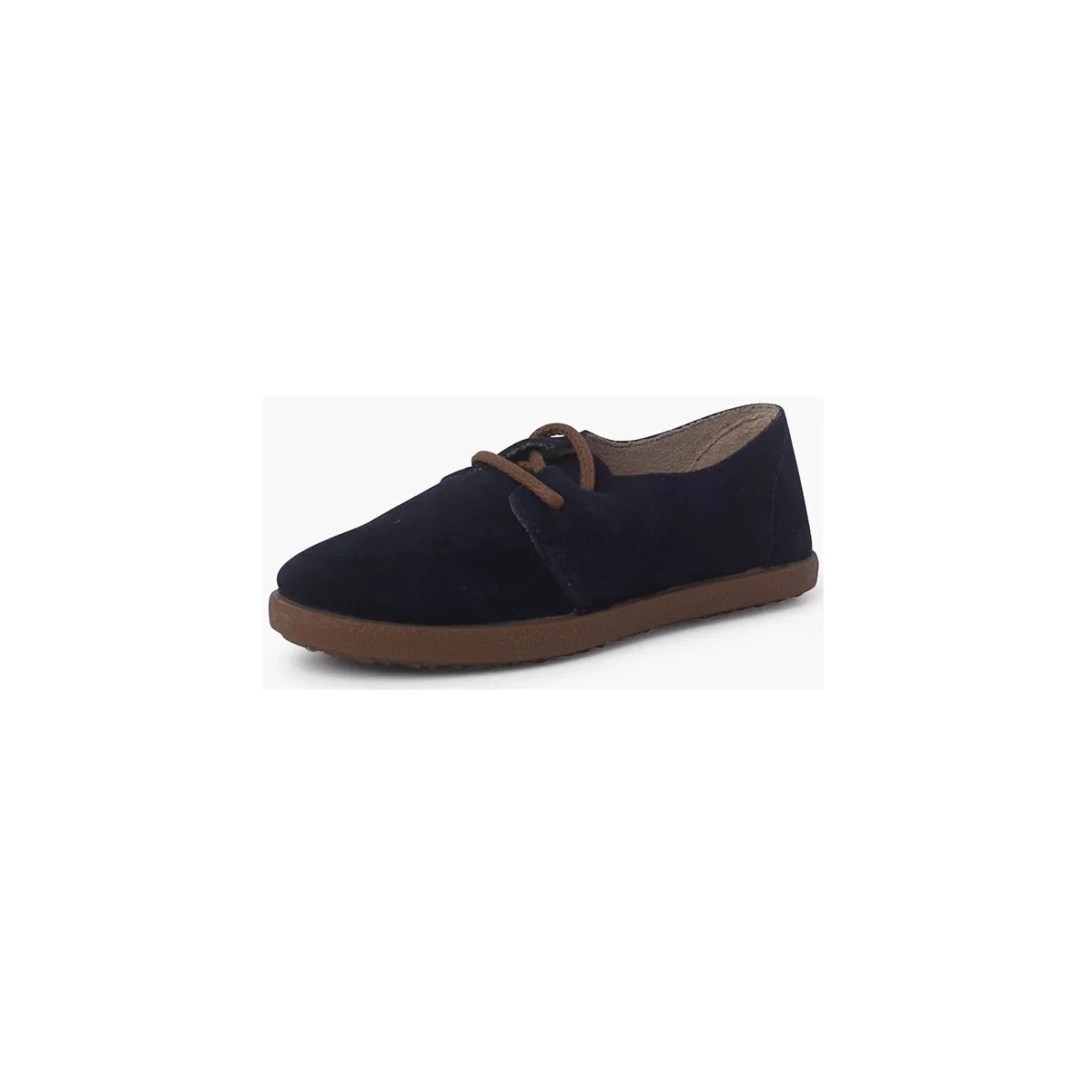 zapatos cordones serraje suela caramelo
