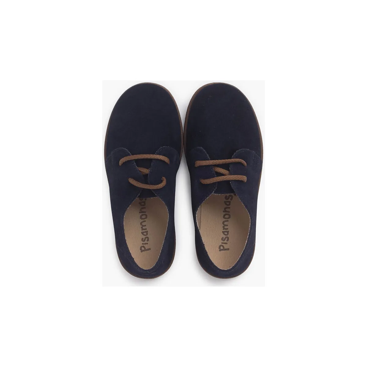 zapatos cordones serraje suela caramelo