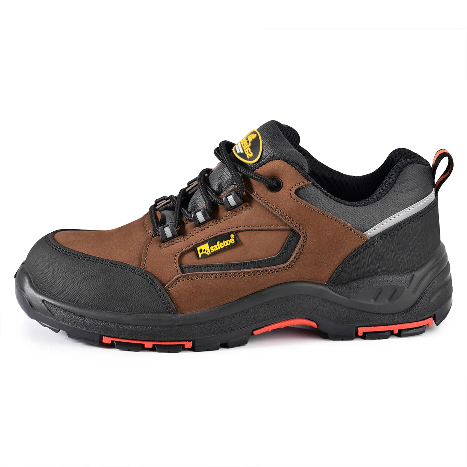 ZAPATOS DE TRABAJO DE SEGURIDAD SIN METAL DE CUERO NOBUK L7342