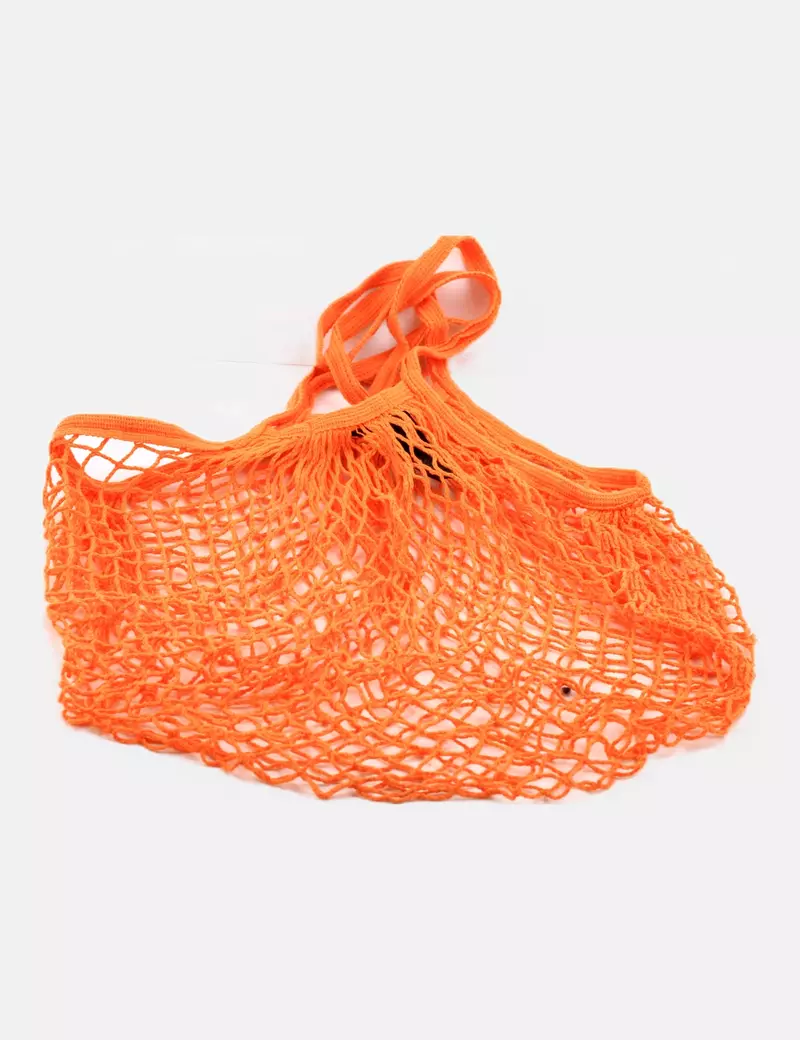 Zara Bolso rejilla naranja