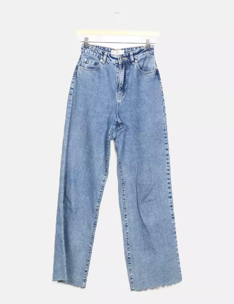 Zara Jeans azul básico
