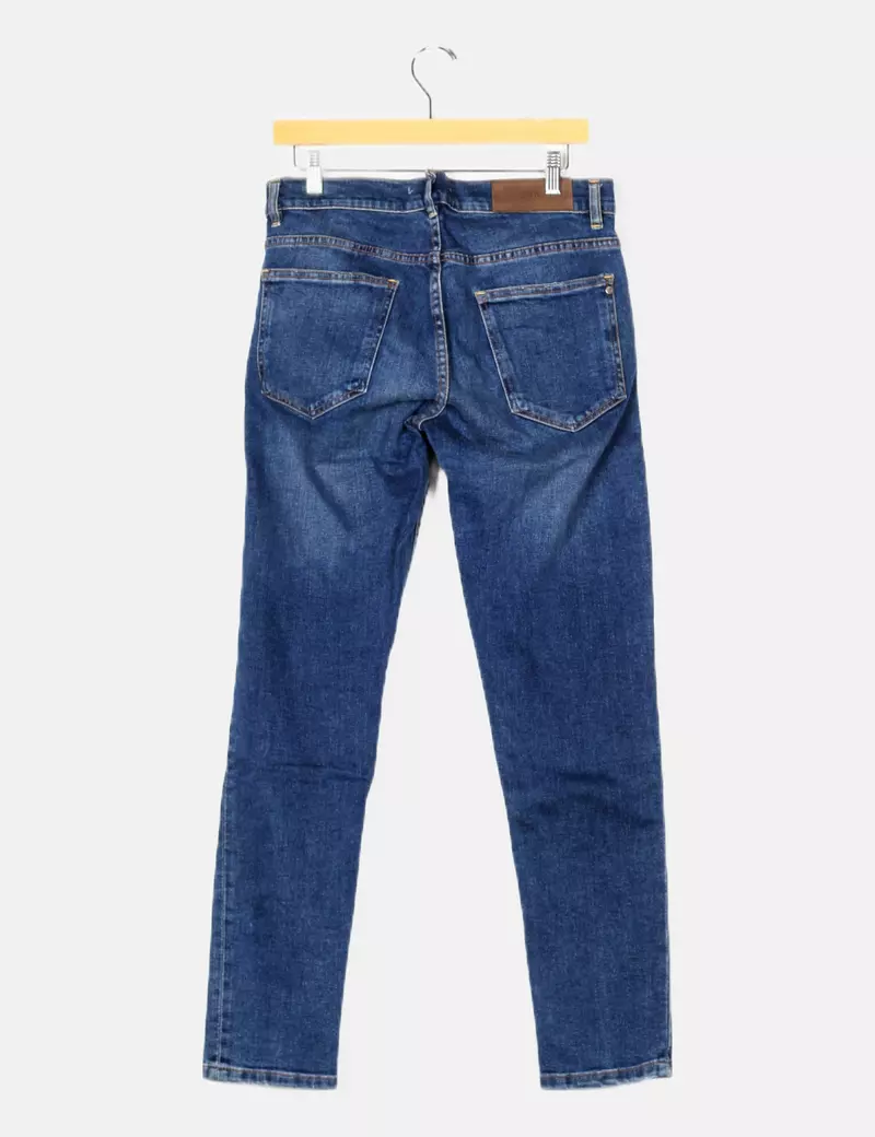 Zara Jeans básico azul