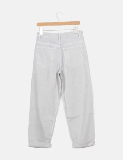 Zara Jeans slouchy gris