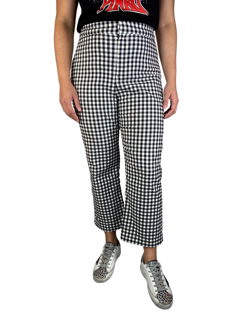 ZARA Pantalón Cuadros PLUS SIZE