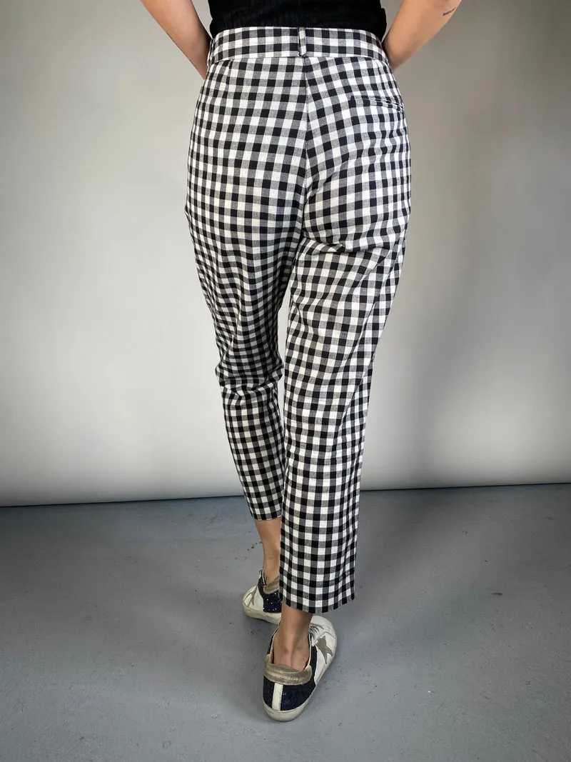 ZARA Pantalón Cuadros PLUS SIZE