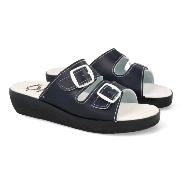 ZUECOS 2 HEBILLAS ANATOMICOS MUJER MOD. JANAKI
