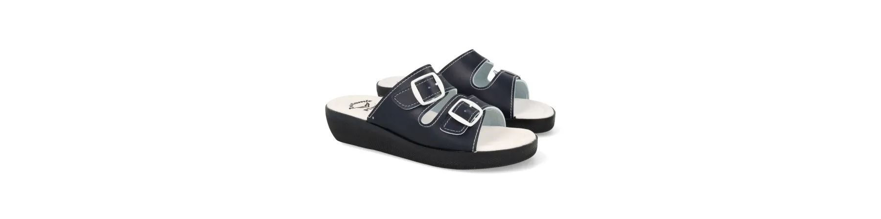 ZUECOS 2 HEBILLAS ANATOMICOS MUJER MOD. JANAKI