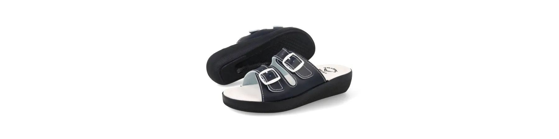 ZUECOS 2 HEBILLAS ANATOMICOS MUJER MOD. JANAKI